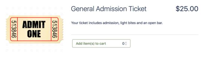 tickets for school reunion